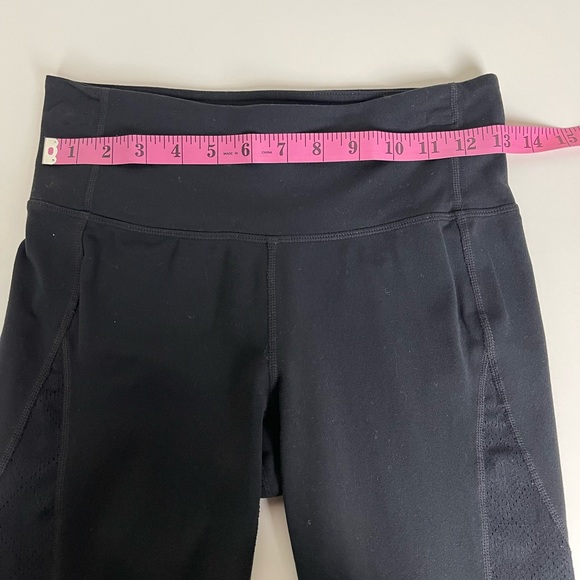 Athleta Black Mesh Leggings Size Small - Picture 12 of 13